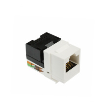 Alta calidad 90 grados rj45 cat6 keystone jack